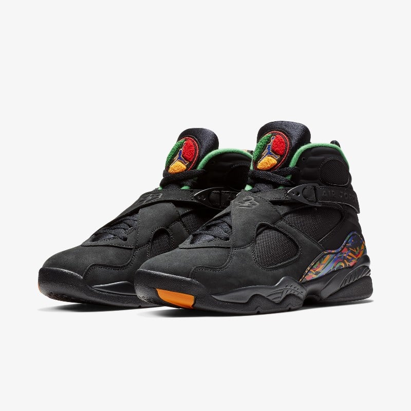 Retro 8 black red orange hotsell
